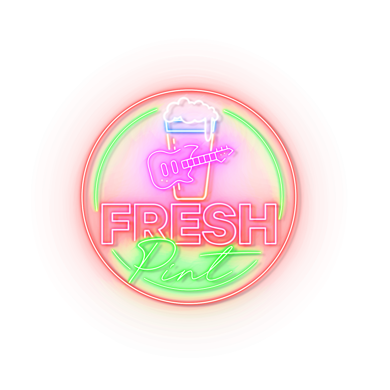 2. Neon Logo, transparent background